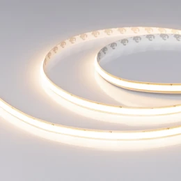 Фото #1 товара Светодиодная лента SOB-M288-10mm 24V Warm3500 (10 W/m, IP20, 5m) (Arlight, резка 1 светодиод)