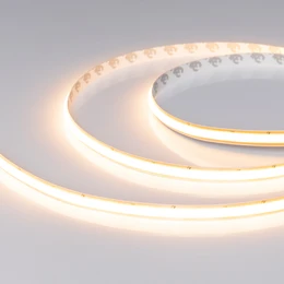 Фото #1 товара Светодиодная лента SOB-M288-10mm 24V Warm2700 (10 W/m, IP20, 5m) (Arlight, резка 1 светодиод)