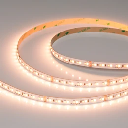 Фото #1 товара Светодиодная лента RT-A168-10mm 24V RGBW-Warm (20 W/m, IP20, 5m) (Arlight, высок.эфф.150 лм/Вт)