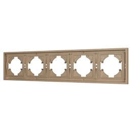 Фото #1 товара Рамка пластиковая FRM-TENDO-PL-5-GD (Arlight, Песочный)