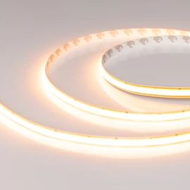 Фото #1 товара Светодиодная лента SOB-M288-10mm 24V Warm2400 (10 W/m, IP20, 5m) (Arlight, резка 1 светодиод)