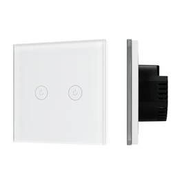 Фото #1 товара Выключатель сенсорный SWT-OMALI-S02-ZB-WH (250V, 10A, Zigbee) (Arlight, Стекло)