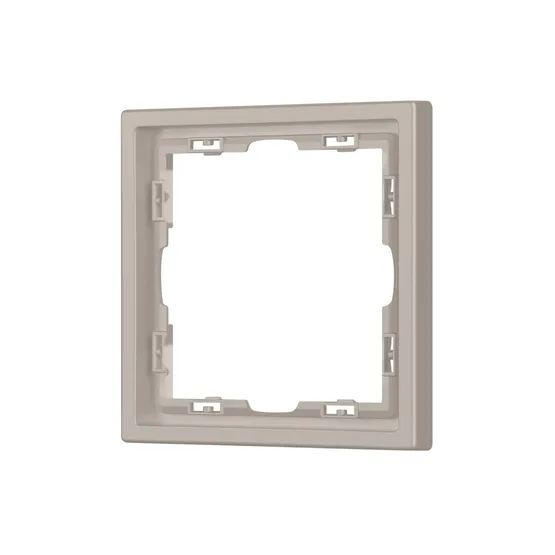 Фото #1 товара Рамка пластиковая FRM-NOBE-SFPL-1-CA (Arlight, Кашемир)