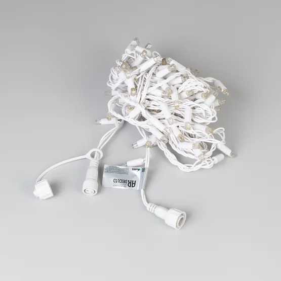 Фото #2 товара Светодиодная гирлянда ARD-STRING-CLASSIC-10000-WHITE-100LED-FLASH BLUE (230V, 7W) (Ardecoled, IP65)