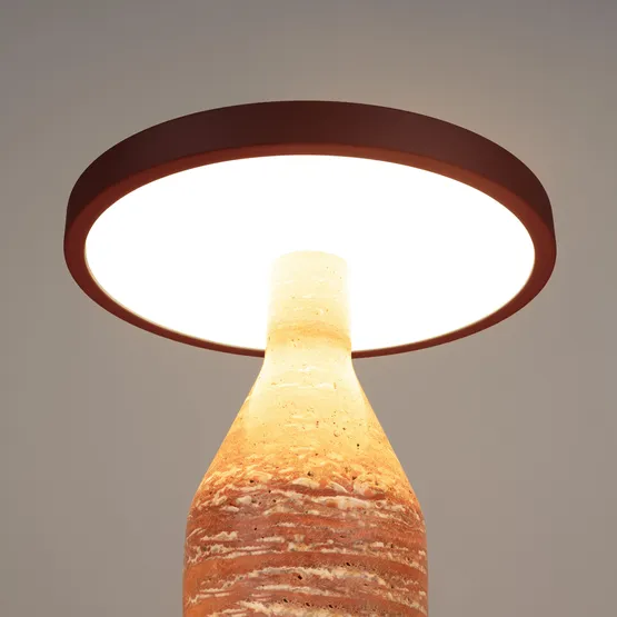 Фото #3 товара Светильник SP-CROOD-TAB-R22.5x24-7W Warm3200-MIX (RD-BRG, 140 deg, 230V) (Arlight, IP20, Травертин, 5 лет)