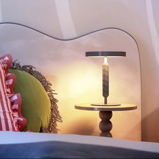 Фото #10 товара Светильник SP-ALYSS-TAB-R22.5x30-5W Warm3200-MIX (GR-DG, 110 deg, 230V) (Arlight, IP20, Мрамор, 5 лет)