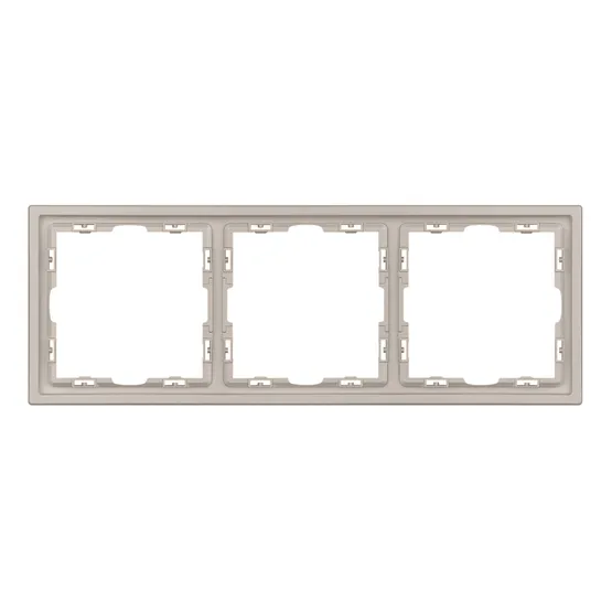 Фото #3 товара Рамка пластиковая FRM-NOBE-SFPL-3-CA (Arlight, Кашемир)