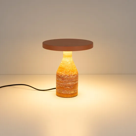 Фото #5 товара Светильник SP-CROOD-TAB-R22.5x24-7W Warm3200-MIX (RD-BRG, 140 deg, 230V) (Arlight, IP20, Травертин, 5 лет)