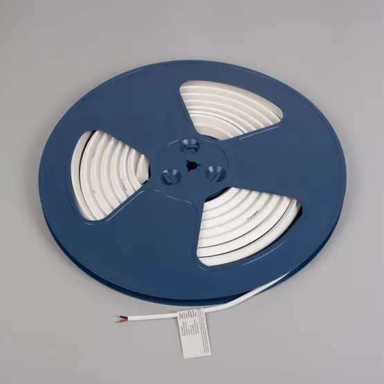 Фото #3 товара Светодиодная лента герметичная MOONLIGHT-3D-T-X544-10x10mm 24V Day4000 (8 W/m, IP67, 5m, wire x1) (Arlight, Вывод боковой, 5 лет)