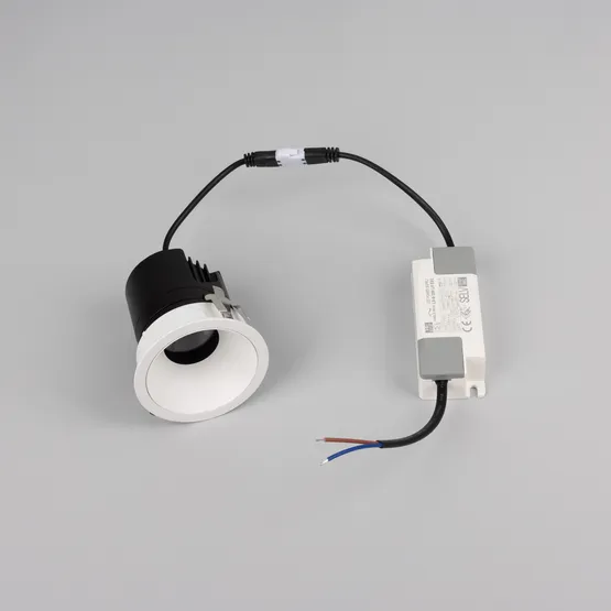 Фото #3 товара Светильник MS-ARADO-BUILT-R65-9W Warm3000 (WH-WH, 24 deg, 230V) (Arlight, IP20 Металл, 5 лет)