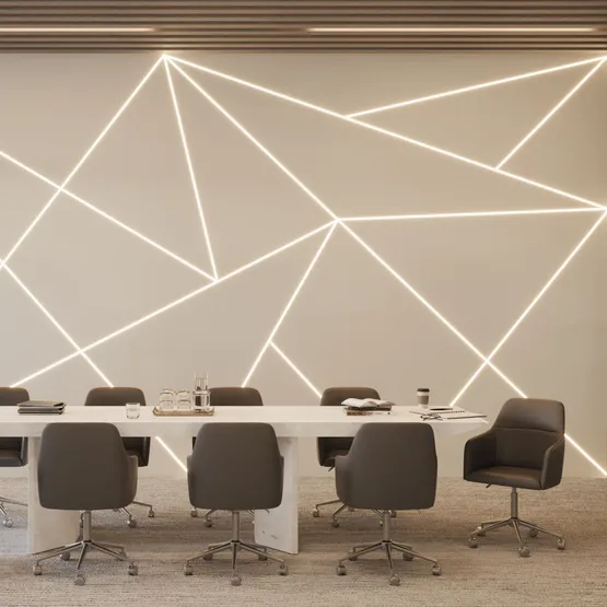 Фото #4 товара Светодиодная лента герметичная COB-PS-X560-12mm 24V White6000 (9.6 W/m, IP67, 10m) (Arlight, 5 лет)