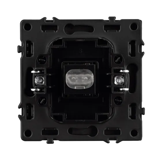 Фото #2 товара Механизм HDMI розетки SCT-NOBE-MHD1-SFPL-GR (Arlight, Серый базальт)