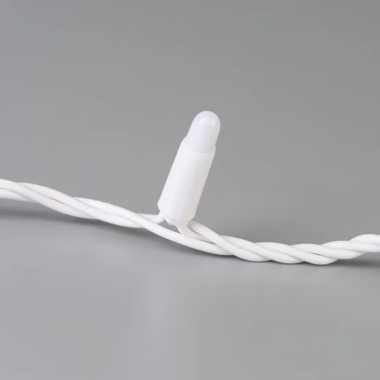 Фото #2 товара Светодиодная гирлянда ARD-STRING-CLASSIC-10000-WHITE-100LED-MILK-FLASH Warm (230V, 7W) (Ardecoled, IP65)