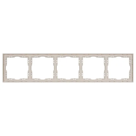 Фото #2 товара Рамка пластиковая FRM-NOBE-SFPL-5-CA (Arlight, Кашемир)