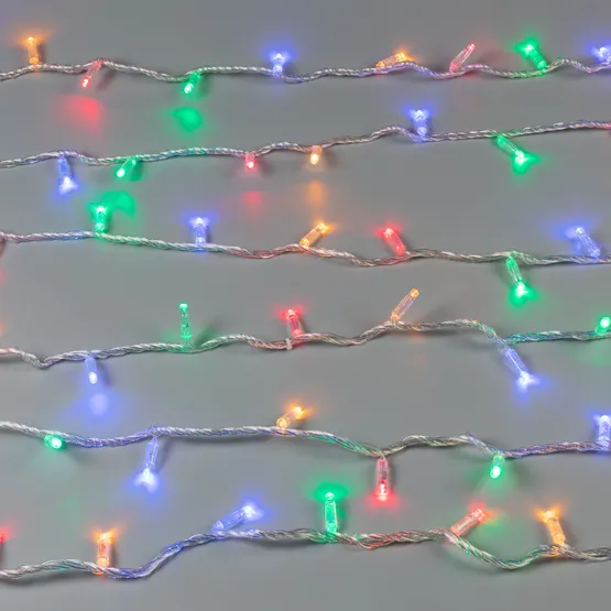 Фото #4 товара Светодиодная гирлянда ARD-STRING-CLASSIC-10000-CLEAR-100LED-LIVE RGB (230V, 7W) (Ardecoled, IP65)