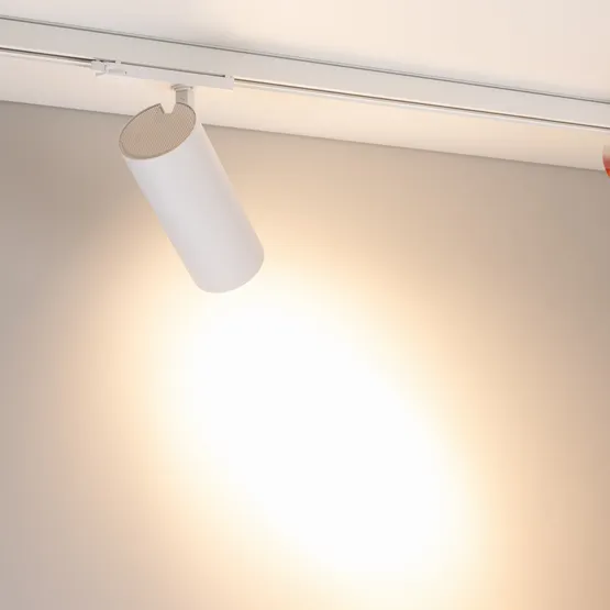 Фото #4 товара Светильник LGD-GERA-4TR-R90-40W Warm3000 (WH, 15 deg, 230V) (Arlight, IP20 Металл, 5 лет)