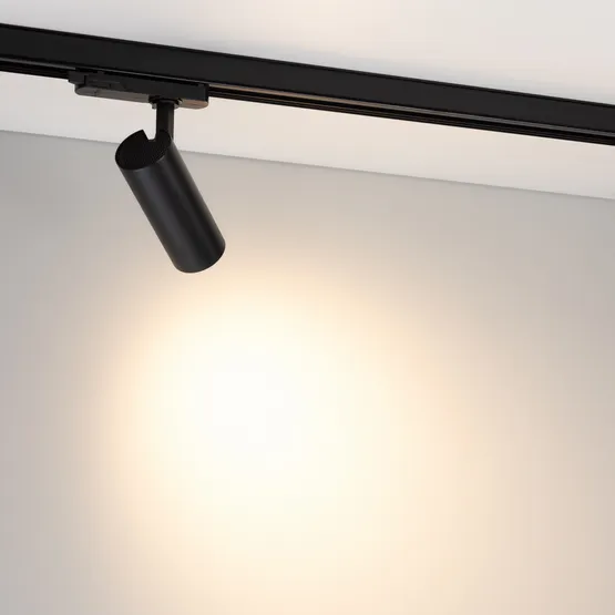 Фото #2 товара Светильник LGD-GERA-4TR-R55-10W Warm3000 (BK, 55 deg, 230V) (Arlight, IP20 Металл, 5 лет)