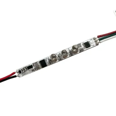 Фото товара INTELLIGENT ARLIGHT Диммер SMART-PWM-102-12-MIX-IN (5-24V, 2x2A, 3-button, SENS) (IARL, IP20 Пластик, 5 лет)