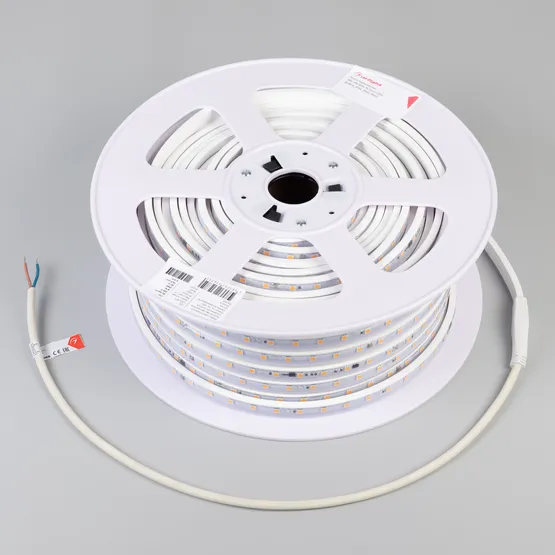 Фото #3 товара Светодиодная лента герметичная ARL-PV-B54-15.5mm 230V White6000 (8 W/m, IP65, 5060, 50m) (Arlight, 8 Вт/м, IP65)