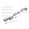 Минифото #4 товара Профиль SL-LINIA49M-F-2000 BLACK (Arlight, Алюминий)