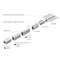Минифото #5 товара Профиль SL-MINI-8-2000 ANOD BLACK (Arlight, Алюминий)
